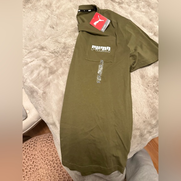 NWT PUMA MENS XL POCKET SHORT SLEEVE T-SHIRT - Picture 3 of 5